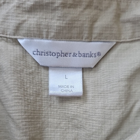 Casual Tan Utility Jacket for Women - Picture 2 of 7